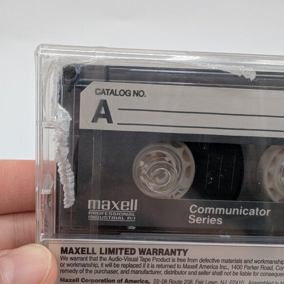 Lot of 4 Maxell Professional Industrial Cassette Tapes Communicator Series C60 - Picture 5 of 5
